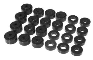 1968-1972 Chevrolet El Camino  Prothane Body Mount Bushings and Radiator Support Bushings - Black