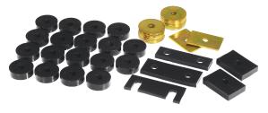 1955-1957 Chevrolet Bel Air  Prothane Body Mount Bushings - Black