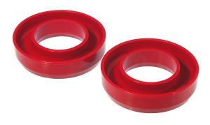 1988-1998 Chevrolet C1500, 1988-1998 Chevrolet C2500, 1988-1998 GMC C1500, 1988-1998 GMC C2500 Prothane Front Coil Spring Isolators Lift Kit - 1.5 Inch - Red