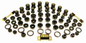 1968-1972 Chevrolet Chevelle  Prothane Total Front/Rear Bushings Kit - Black