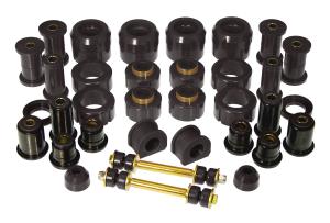 1982-1991 GMC Jimmy , 1982-2004 Chevrolet S10 Extended Cab, 1987-2004 Chevrolet Blazer , 1991-2004 GMC Sonoma Extended Cab, 1995-2003	 GMC Jimmy  Prothane Total Front/Rear Bushings Kit - Black