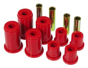 92-99 Chevrolet Suburban 2WD (w/o Shells), 92-99 Chevrolet Tahoe 2WD (w/o Shells) Prothane Control Arm Bushings - Front (Red)