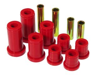 92-99 Chevrolet Suburban 4WD (w/o Shells), 92-99 Chevrolet Tahoe 4WD (w/o Shells) Prothane Control Arm Bushings - Front (Red)