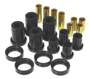 84-88 Pontiac Fiero (w/o Shells) Prothane Control Arm Bushings - Front (Black)