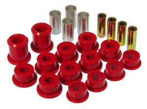 84-96 Chevrolet Corvette (w/o Shells) Prothane Control Arm Bushings - Front (Red)