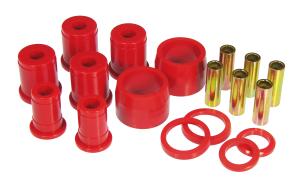 1965-1970 Chevrolet Bel Air , 1965-1970 Chevrolet Biscayne  Prothane Rear Control Arm Bushings - without Shells - Single Upper Arm - Red