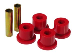 67-91 Chevrolet Blazer Full Size Prothane Leaf Spring Bushings - Front Frame Shackle (Red)