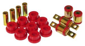 90-01 Acura Integra (Upper and Lower) Prothane Control Arm Bushings - Rear (Red)