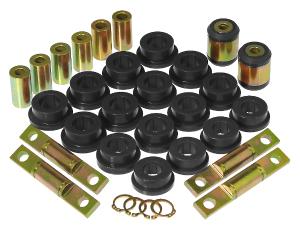 01-03 Honda Civic (Upper and Lower), 02-03 Acura RSX (Includes Type-S) Prothane Control Arm Bushings - Rear (Black)