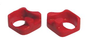 90-97 Honda Accord Prothane Motor Mounts - Engine Mount Insert Kit (Front - Red)