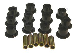 1968-1971 International Scout 800 Prothane Front Spring Eye and Shackle Bushings - Black