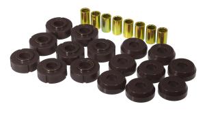 1972-1981 International Scout II Prothane Body Mount Bushings - Black