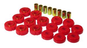 1972-1981 International Scout II Prothane Body Mount Bushings - Red