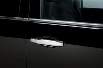 14 Chevrolet Silverado Putco Door Handle Covers with Passenger Side Keyhole