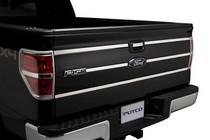 09-14 Ford F150 Putco Tailgate Accents - Stainless Steel