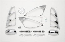 00-04 Ford Focus (4 Door) DH/MC/TI/HI/FTC Putco Chrome Trim Accessory Kit