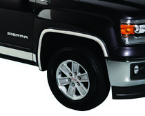 07-13 GMC Sierra (Does Not Fit Denali) Putco Fender Trims - Stainless Steel