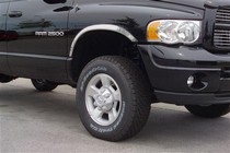10-16 Dodge Ram Fits With And Without Factory FEnder Flares Putco Fender Trims - Stainless Steel