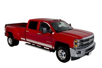 15-16 Chevrolet Silverado Putco Rocker Panels - Stainless Steel