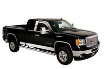 15-16 GMC Sierra Putco Rocker Panels - Stainless Steel