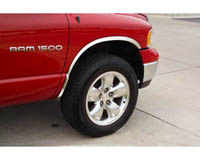 02-05 Dodge Ram 1500 Putco Fender Trim - Half Trim Complete Set (Stainless Steel)