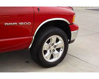 92-99 Chevrolet Suburban, 94-99 Chevrolet Tahoe, 94-99 GMC Yukon 2DR Putco Fender Trim - Half Trim Complete Set (Stainless Steel)