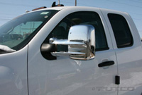 03-08 Chevy Silverado, 03-08 GMC Sierra Putco Mirrors - Towing Mirror Overlays