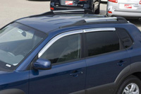 05-08 Hyundai Tucson Putco Side Window Deflectors - 4 PC Element (Chrome)