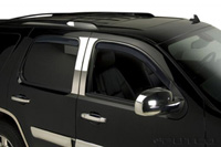 07-08 Chevrolet Silverado Ext. Cab, 07-08 GMC Sierra Ext. Cab Putco Side Window Deflectors - Element Tinted (4 PC)