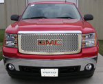 07-08 Chevrolet Silverado LD Putco Bolt-Over Grilles - Designer FX