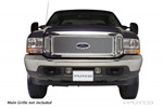 99-04 Ford Super Duty Putco Bolt-Over Grilles - Punch Stainless Steel Side Vents Only