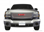 03-06 GMC Sierra Light/Heavy Duty Putco Bolt-Over Grilles - Liquid Mesh Covering Logo