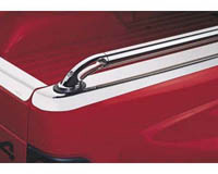 97-04 Dodge Dakota Long Bed Putco Side Rails - Locker (Stainless Steel)