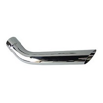 69-81 Camaro, 69-81 Firebird, 69-81 Trans Am Pypes Stainless Steel Polished Long Exhaust Tip - Round - Slant Cut - 2.5