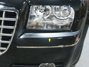 05-09 Chrysler 300 QAA Bumper Caps