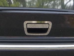 11-13 Jeep Grand Cherokee QAA Rear Hatch Handle Surround Trims - Stainless Steel