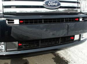 09-12 Ford Flex QAA Front Vent Accent Trims