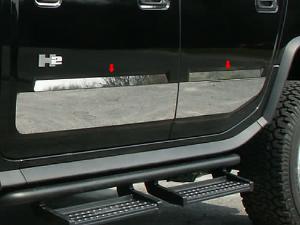 03-09 Hummer H2 QAA Door Insert Trims