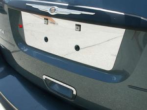 04-08 Chrysler Pacifica QAA License Plate Bezel