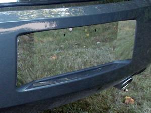 05-10 Dodge Magnum  QAA License Plate Bezel (Extended)