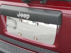 06-10 Jeep Commander QAA License Plate Bezel