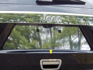 11-13 Jeep Grand Cherokee QAA License Plate Bezel