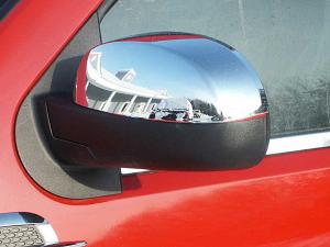 07-13 Cadillac Escalade 4 Door QAA Mirror Covers - Chrome (Upper Half)