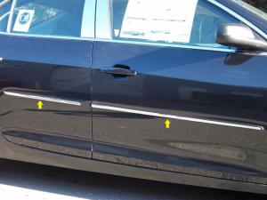 2013 Chevy Malibu QAA Body Side Molding Accent Trims (3/8-11/16