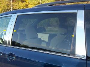 11-12 Toyota Sienna QAA Pillar Post Trims