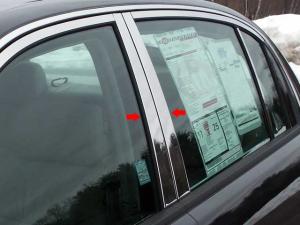 04-10 Kia Amanti 4 Door QAA Pillar Post Trims