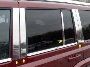 06-10 Jeep Commander QAA Pillar Post Trims