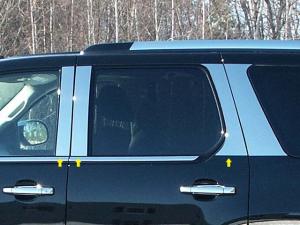 07-13 Cadillac Escalade QAA Pillar Post Trims 