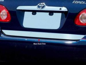 03-08 Toyota Corolla 4 Door QAA Rear Deck Trim (2