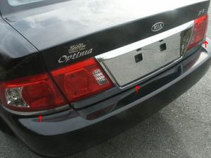 01-06 Kia Optima 4 Door QAA Rear Deck Trims (3.8